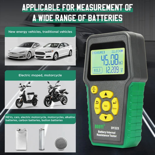 Unlock Maximum Accuracy with DUOYI Battery Testers
