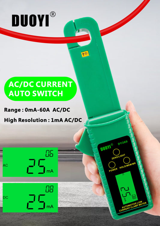 Low Current Clamp Meters and General Current Clamp Meters: Key Differences and Considerations