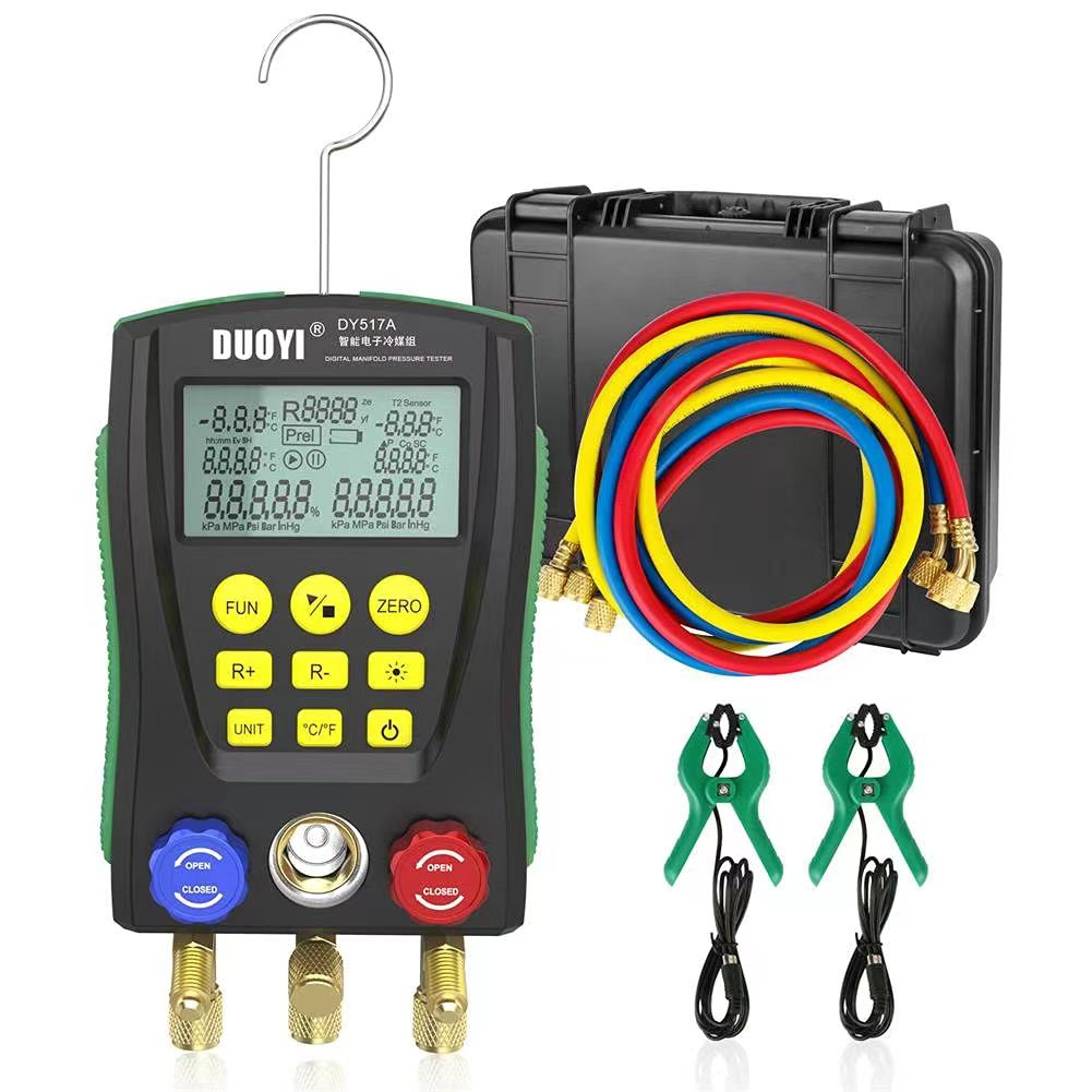 Discover China's NO1 Digital Manifold for HVAC Professionals - DUOYI TOOLS