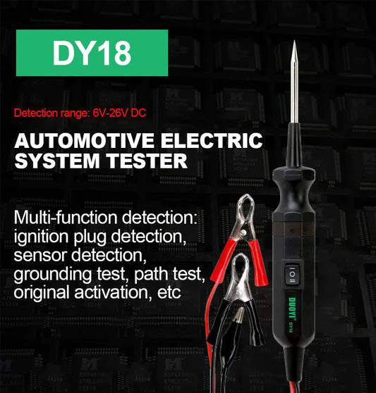 Discover the Benefits of DUOYI DY18 Automotive Electrical Circuit Tester