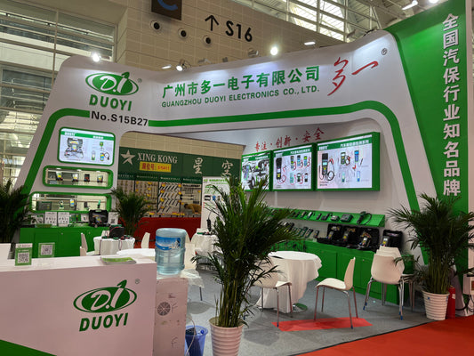 DUOYI Showcases Its Automotive Diagnostic Equipment and Digital Manifold Gauge at the Third Exhibition of the Year