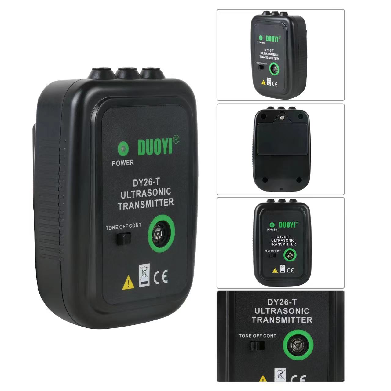DUOYI DY26 detectores de fugas ultrasónicos NDT portátiles herramientas de Gas probador de fugas de sellado al vacío ubicación determinar probador de fugas